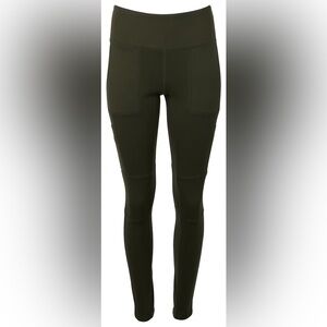 NEW Cargo Pocket Natural Reflections Backcountry Leggings in Forest Night Medium